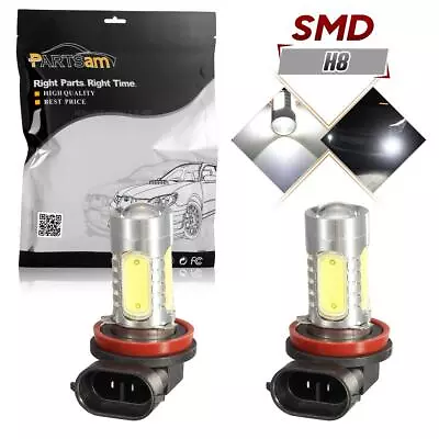 1Pair H11 H8 High Power Fog Driving Light Projector Lens Cree + Epistar SMD Led • $19.79