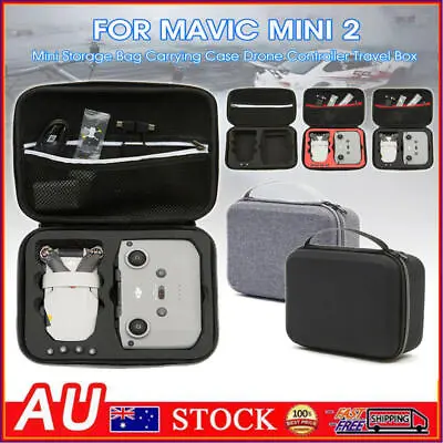 $26.75 • Buy Mini Storage Bag Carrying Case Drone Controller Travel Box For DJI Mavic Mini2