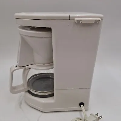 Melitta Gevalia Kaffe WHITE 4-Cup Coffee Maker - BCM-4C Tested Working • $33