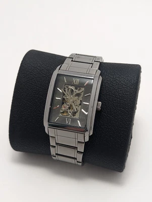 $74.99 • Buy Relic Fossil Mens Automatic Watch - ZR77202 - Gunmetal Finish - Preowned