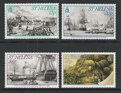 St Helena 1990 Removal Of Napoleon's Body Set SG 582-585 Mnh. • £5.85