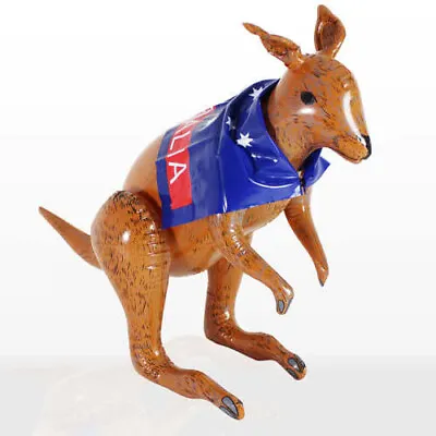 INFLATABLE KANGAROO 70cm AUSTRALIA DAY FANCY DRESS PARTY PROP DECORATION • £4.65