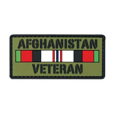 Voodoo Tactical 07-0812000000 Afghanistan Veteran Unisex Rubber Clothing Patch • $8.36