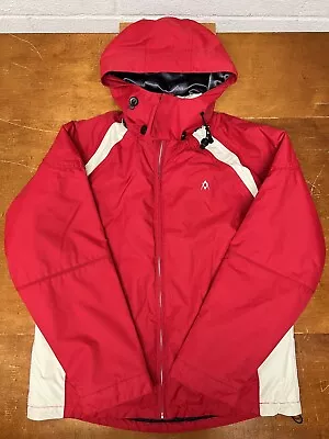 Volkl Jacket Womens Small Red Winter Nano Technology Snowboarding Ski • $39.95