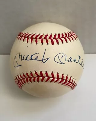 Mickey Mantle Signed Baseball Autograph UD COA Authenticated • $1495