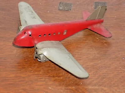 Vintage Wyandotte MX 119 Pressed Steel Toy Plane • $85