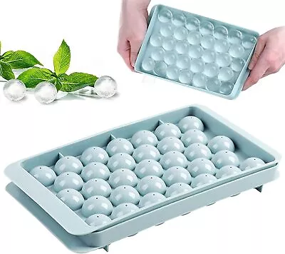 Mini Ice Ball Maker 1Pcs 33-Cell Ball Ice Cube Moulds Mini Sphere Ice Cube Mou • £6.93