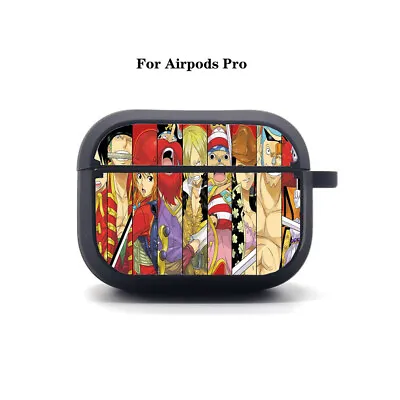 Anime One Piece Airpods PRO Charging Case Earphone Case Protective Soft Silica • $4.99