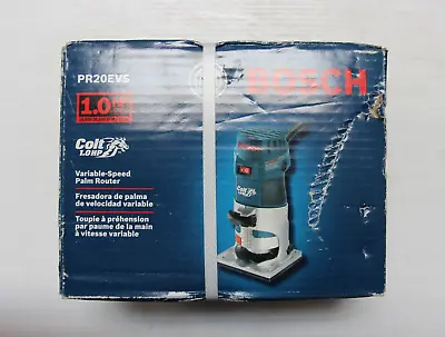 Bosch PR20EVS 1 HP Variable Speed Palm Router • $99.99