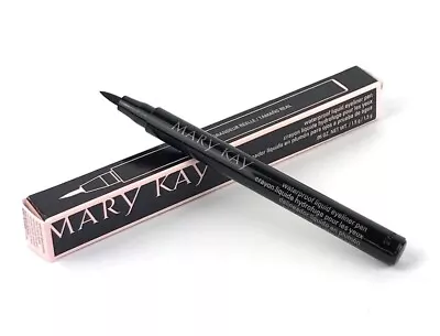 Mary Kay Waterproof Liquid Eyeliner Pen~intense Black~nib~full Size! • $12