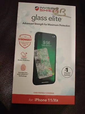 ZAGG INVISIBLE SHIELD GLASS ELITE For IPhone 11/XR • $14.73