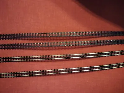 Model Power Gt N Scale 29  Flex Track Black Ties Lot Of  24  New Old Stock • $90