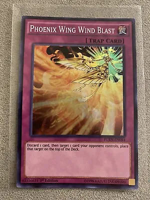 Phoenix Wing Wind Blast - FUEN-EN044 - Super Rare 1st Edition M/NM Yugioh • $2