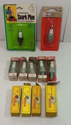 Lot Of 11 Vintage Bosch & Champion Spark Plug New Unused In Box NOS • $26.99