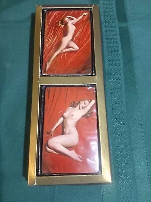 Playboy Marilyn Monroe  1976  Tom Kelley Pic Nude Playing Cards Double Deck New • $60
