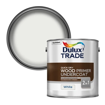 £42 • Buy Dulux Trade Quick Dry Wood Primer Undercoat | All Sizes | All Colours