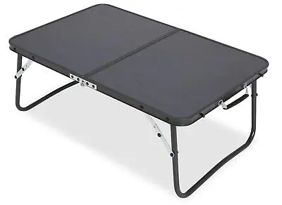 Quest Superlite Black Witney Folding Table Camping Caravan Motorhome Picnic • £18.93