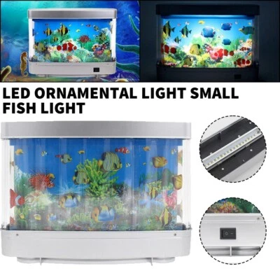 $28.29 • Buy Fake Aquarium Decorative Lamp Artificial Tropical Fake Fish Tank Aquarium C