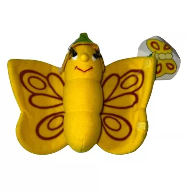 Vtg 1987 Dakin 5  Swallow Tail Butterfly New Cocoon Plush Doll Stuffed Animal • $20