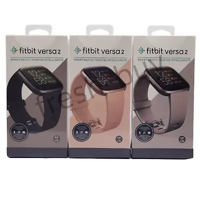 New Fitbit Versa 2 Health & Fitness Smartwatch Authentic Activity Tracker US • $78.99