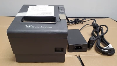 $99.99 • Buy Squirrel Epson Thermal POS RS-232 Serial  Printer Power Supply M129H TM-T88IV