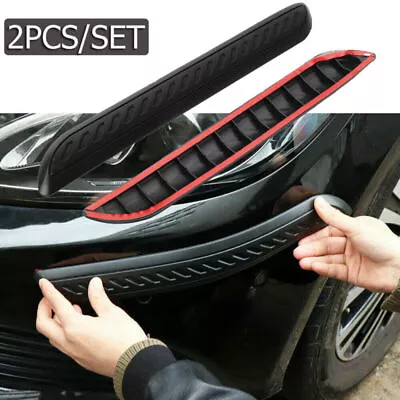 2x/Set 40cm Car Accessories Bumper Corner Anti-collision Rubber Strip Protector • $13.65