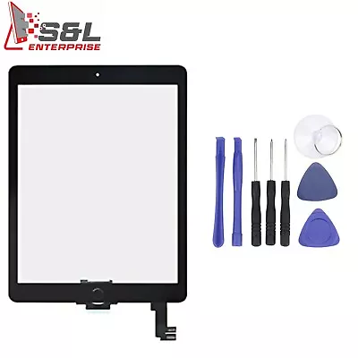 For Apple IPad Air 2 Touch Screen Digitizer Replacement Black OEM • £14.99