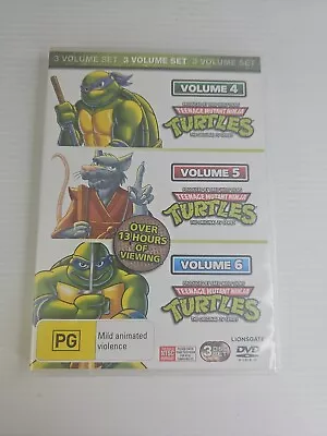 Teenage Mutant Ninja Turtles 3 Volume Set: Vol 4 5 & 6 NTSC  • $39.90