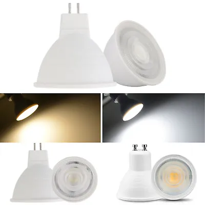 COB LED Spotlight Dimmable 7W GU10 MR16 GU5.3 Bulbs AC 110V 220V Light Lamp • $4.35