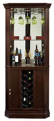 Howard Miller Piedmont III Corner Wine & Bar Cabinet 690007 Home Liquor Storage • $1499