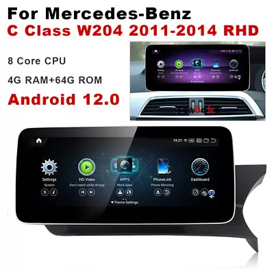 Car GPS Navigation System Wireless Carplay For Mercedes Benz C Class 2014 RHD • $546.37
