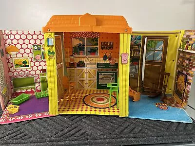 Vintage Barbie Country Living Home Doll House #8662 Mattel Mod Era Diorama • $75