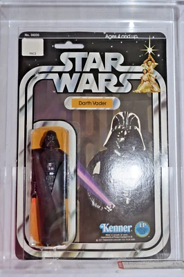 $2599 • Buy 1978 Kenner Star Wars Vintage Darth Vader 12 Back-C Card AFA 75+ MOC 80 85 75
