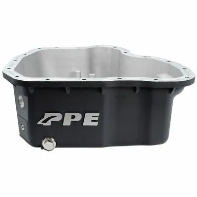 PPE Black High Capacity Cast Aluminum Oil Pan For 2011-2016 GM 6.6 LML Duramax  • $305.99