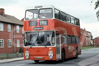 Bus Photo - Greater Manchester GM Buses 8461 BN SND461X Leyland Atlantean Bolton • £1.19