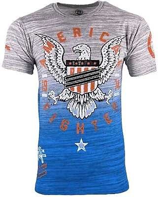 $25.95 • Buy American Fighter Men's T-shirt VANDERPAINT Crew Neck Athletic Eagle MMA