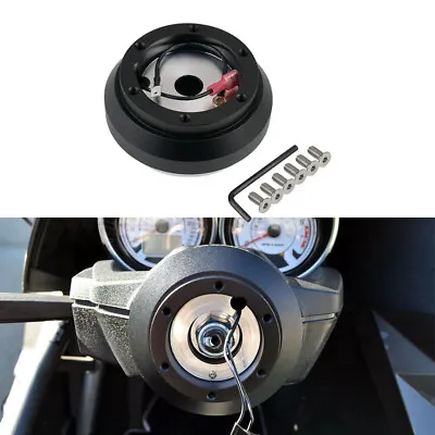 Car Short Hub Adapter For Mitsubishi Eclipse Lancer Pickup Galant Steering Wheel • $29