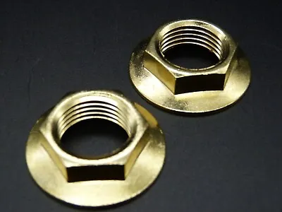 Brass Back Nuts For Basin - Sink Taps And Mixers 1/2 Bsp 1pr = 2 Nuts • £3.11