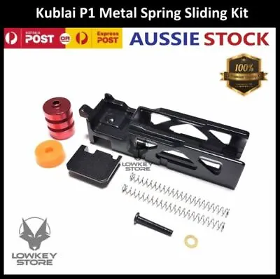 7PCS Kublai P1 CNC Metal Spring Sliding Kit Upgrade Parts Gel Blaster Toy AU • $59.66