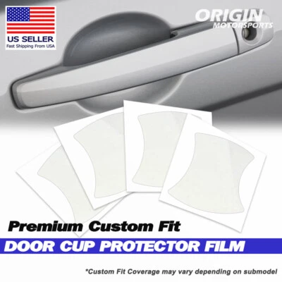 $14.99 • Buy Anti Scratch Door Handle Cup Protector Cover For 2015-2017 VW Golf