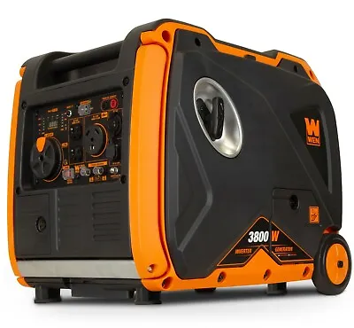 WEN 56380i Super Quiet 3800-Watt Portable Inverter Generator With Fuel Shut-Off • $817.46