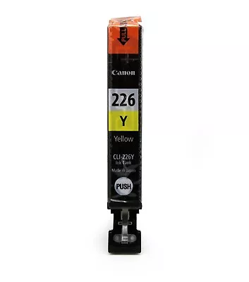 Genuine Canon 226 Yellow Standard Yield Ink Cartridge (4549B001) • $6.99