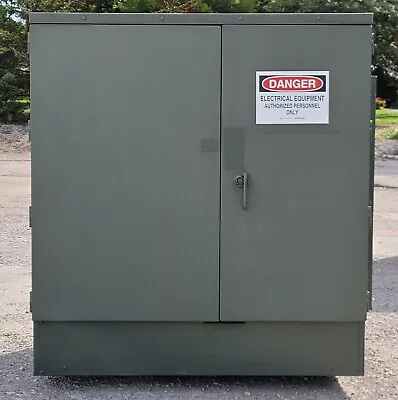 Ge 750kva Oil Transformer 12470v/7200v 480v/277v Delta Wye  Wye-wye 500kva • $1