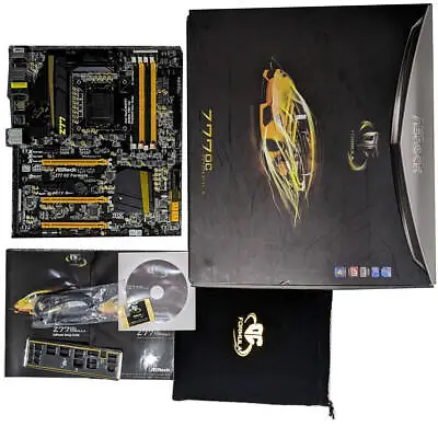 Used Asrock Z77 Oc Formula Win10Home Digital License Lga1155 For Intel 2Nd 3Rd G • $1058.71