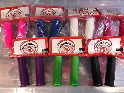 ODI Mushroom Grips - Old School BMX - Black Blue Red White Purple Green Pink • £29.99