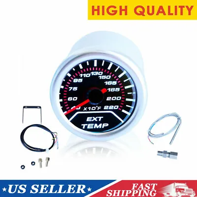 LED Exhaust Temperature EGT Gauge Meter Monitor Engines Temperature 2 52mm Car • $19.91