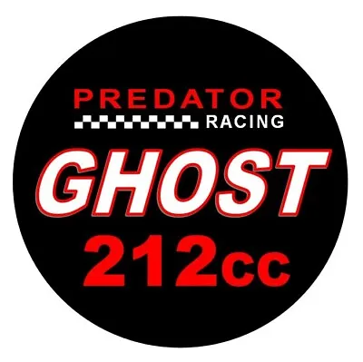 Decal For Predator 212cc GHOST Racing Engine! • $9