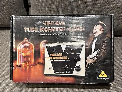 Behringer VT999 Vintage Tube Monster Overdrive Pedal • $94.99