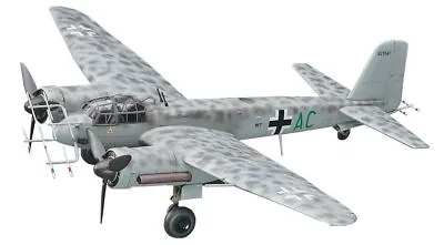 Hasegawa 1/72 Luftwaffe Junkers Ju88G-6 Nacht Jaeger Plastic Model E32 • $41.73