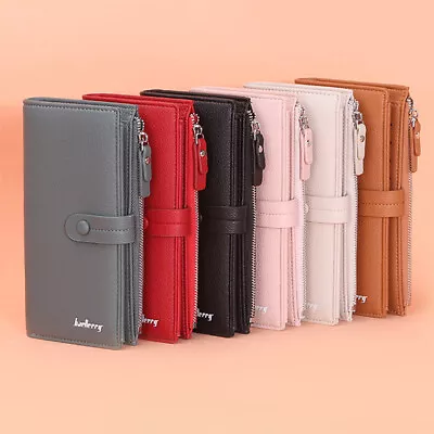 Women's Fashion Zipper Wallet Long Purse Card Phone Holder Case Clutch Handbag • $24.99